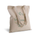 Bolsa de algodón con corona floral