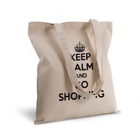 Bolsa de algodón personalizada Keep Calm