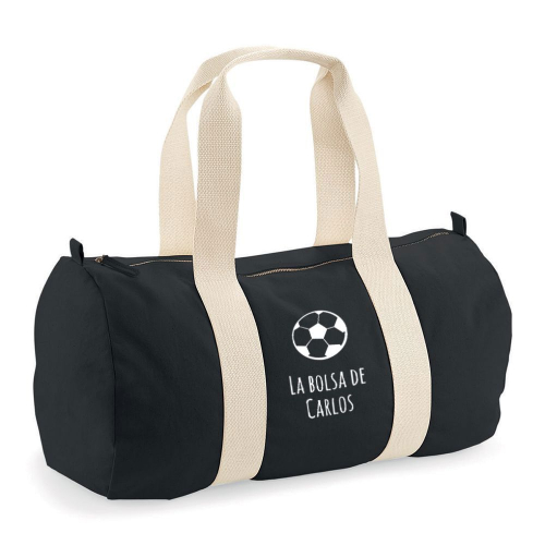 Bolsa de deporte motivo negro