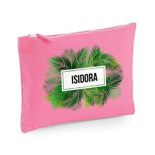 Bolsa multi-usos rosa palmeras