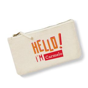 Bolsa pequeña personalizada HELLO