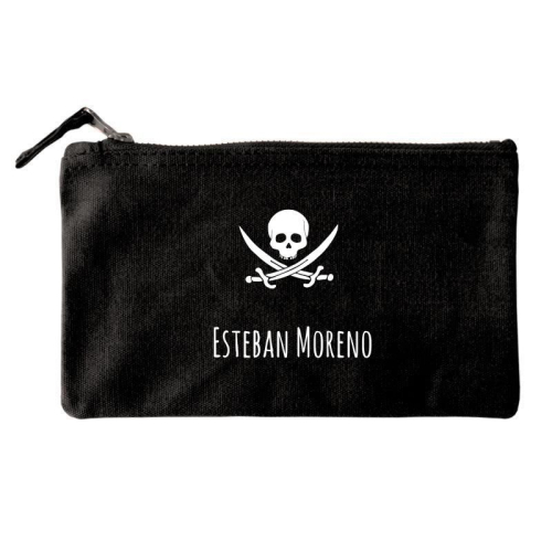 Bolsa pequeña personalizada negro