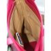bolso de hombro en cuero abierto