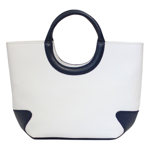 bolso de mano Belle-Ile  pequeño blanco