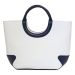 bolso de mano Belle-Ile  pequeño blanco