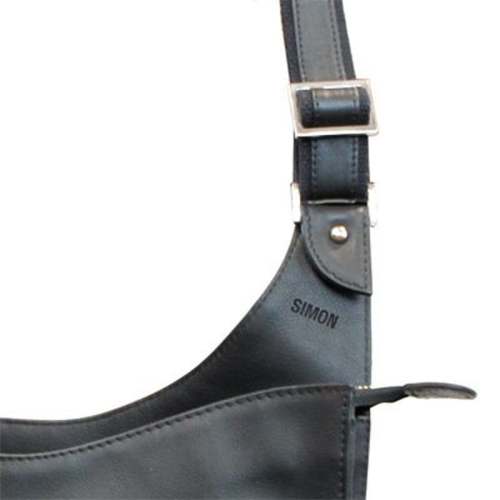 bolso mochila en cuero personalizado nombre