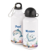 Botella de agua con estampado océano