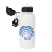 Botella de agua con personalización arcoíris