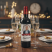 Botella de vino personalizada etiqueta foto