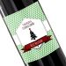 Botella de vino personalizada Sello verde