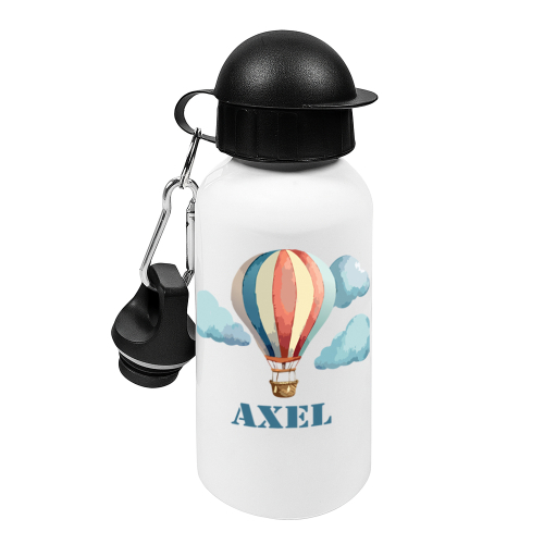 Botella impresa globo aerostático
