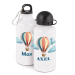 Botella impresa globo aerostático