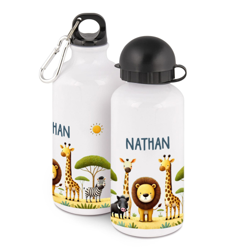 Botella personalizada safari