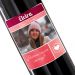 Botella de vino personalizada foto