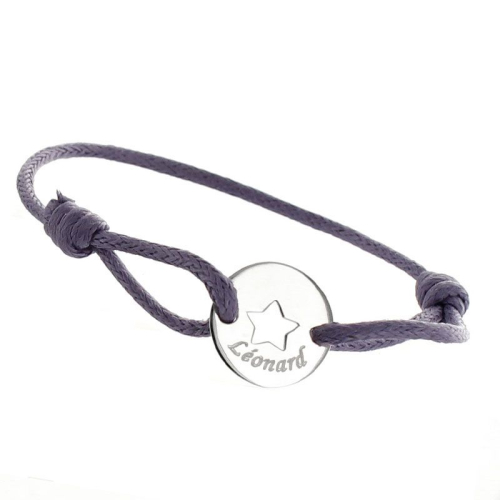 Pulsera infantil estrella calada