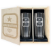 Caja con 2 vasos de cerveza con nombre personalizado Caja con 2 vasos de cerveza con nombre personalizado