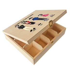 Caja de té Manga Family | 12 compartimentos Caja de té Manga Family | 12 compartimentos