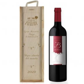 Caja de vino tradición Personalizada 