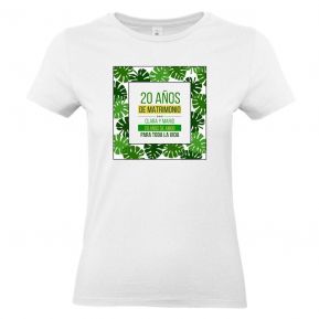 Camiseta mujer personalizada palmeral