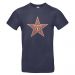 Camiseta hombre Walk of Fame azul marino