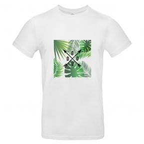 Camiseta hombre con palmeras y flechas