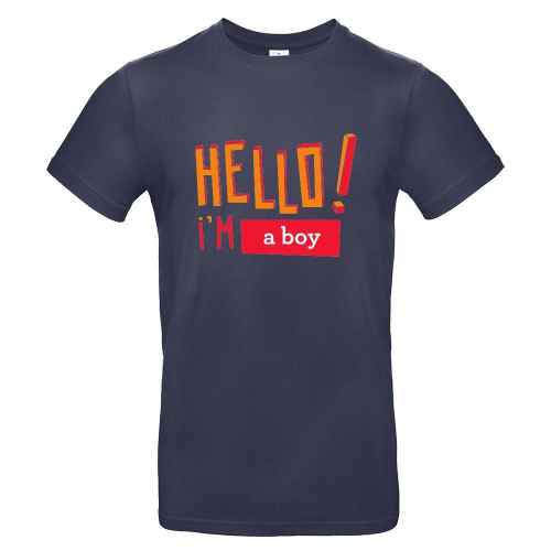 Camiseta hombre HELLO urban navy