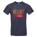 Camiseta hombre HELLO urban navy