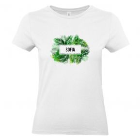 Camiseta mujer personalizada palmeras