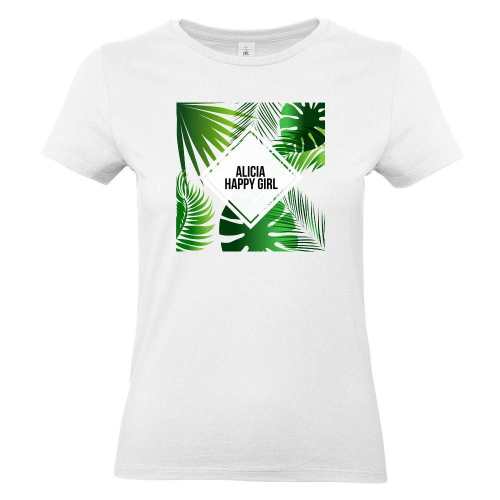 Camiseta mujer Summertime blanco