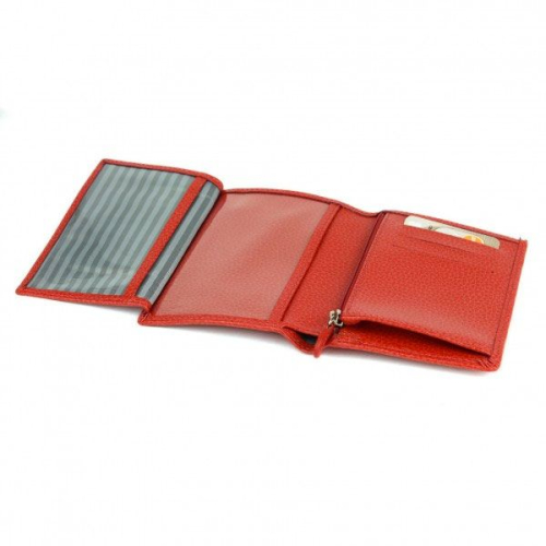 cartera europea en cuero