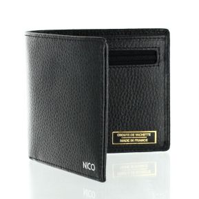 Cartera todo en uno en cuero personalizada