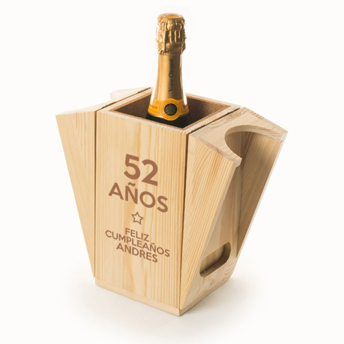 Caja refrescante para champán