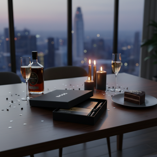 Cofre Hugo Boss cuaderno y boligrafo