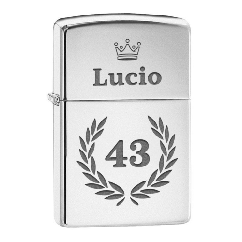 Encendedor Zippo personalizado cumpleaños