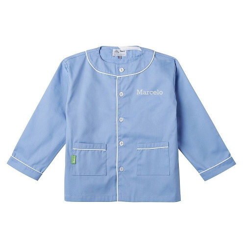 Delantal escolar tann's azul cielo