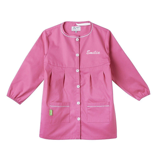 Delantal escolar tann's rosa