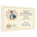Diploma personalizado con foto beis