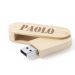 Memoria USB de madera de 16 GB personalizada