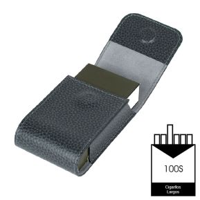 Estuche para paquete de cigarrillos 100S en cuero