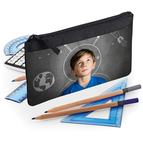 Estuche escolar personalizado con foto