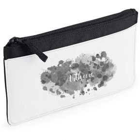 Estuche escolar personalizado mancha de tinta