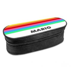 Estuche ovalado para lápices rainbow