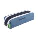 Estuche tann's doble azul claro y blanco personalizado