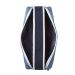 Estuche tann's azul claro y blanco doble