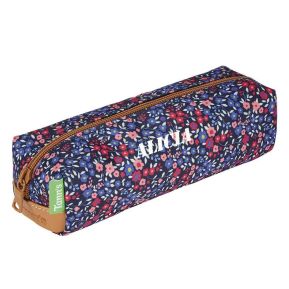 Estuche Tann's Flores María azul personalizado