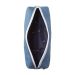 Estuche tann's azul claro y blanco simple