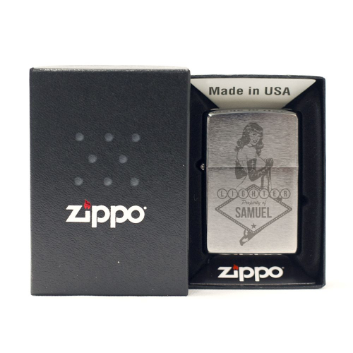 Encendedor Zippo personalizado con un nombre