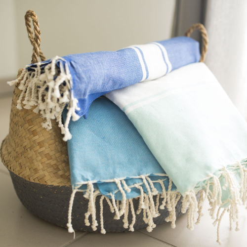 Toallas de playa en fouta personalizadas