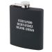 Frasco negro personalizado