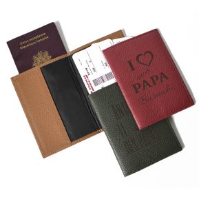 Funda de pasaporte personalizada Día del Padre